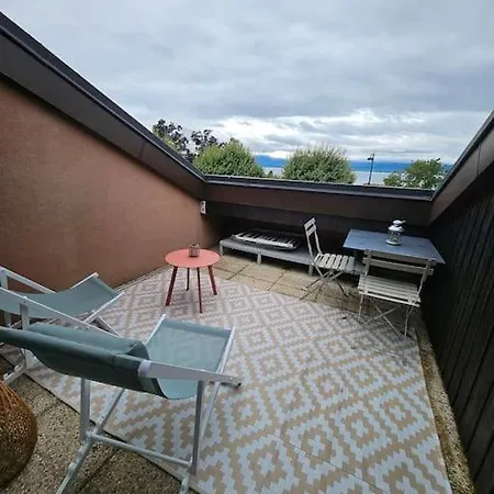 Terrasse Et Parking アパート トノン・レ・バン